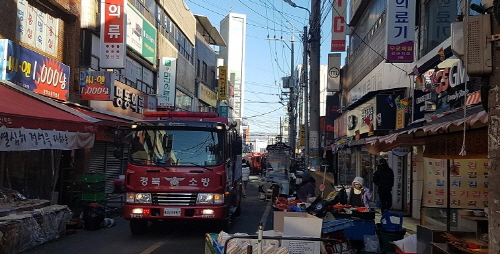 화재로부터 안전한 전통시장 만들기 경산시-경산소방서, ..