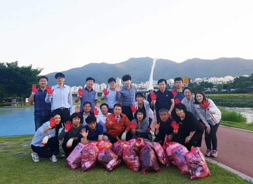 ‘경산의 젖줄’ 아름다운 남천강을 위해 의회사무국, 남..