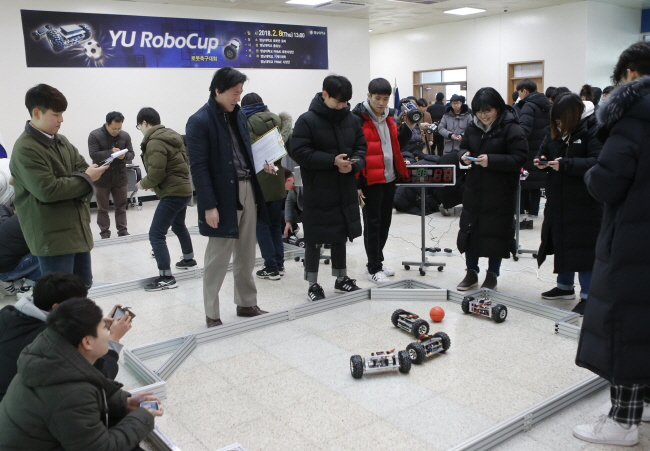 영남대, 로봇 축구대회 ‘YU RoboCup’ 주목 