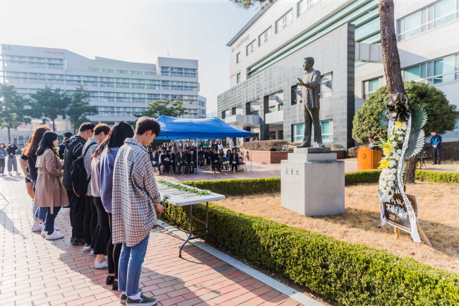 대구가톨릭대, 안중근 의사 108주기 추모