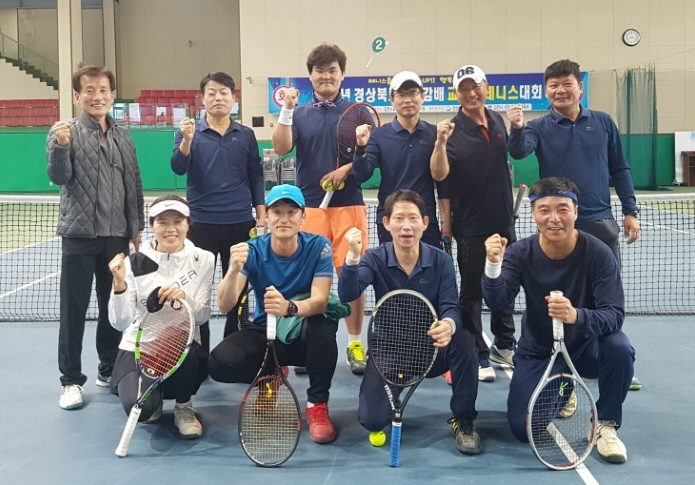 경산교육지원청, 교육감기 테니스대회 ‘3위’