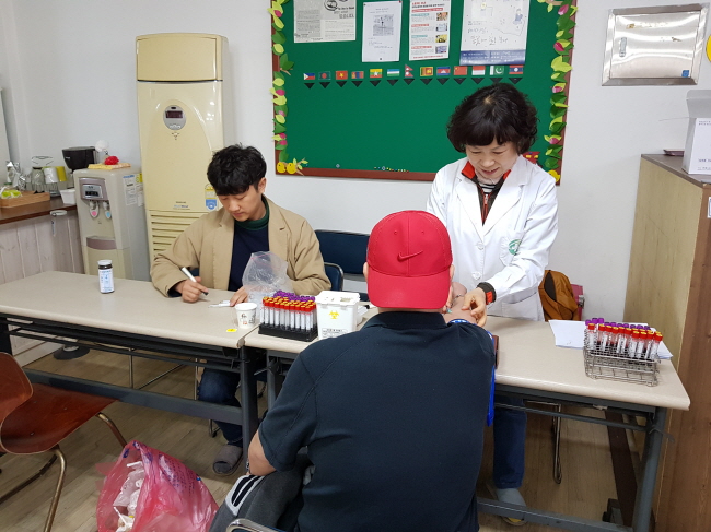 경산시, 외국인근로자 무료 건강검진