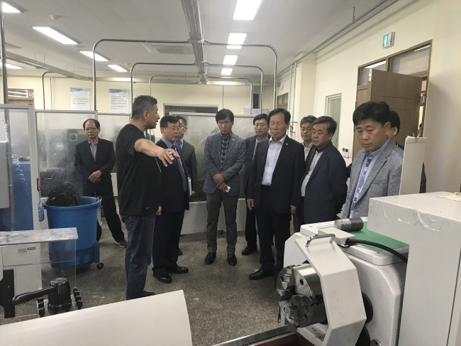 조현일 교육위원장, 도내 학교현장 방문