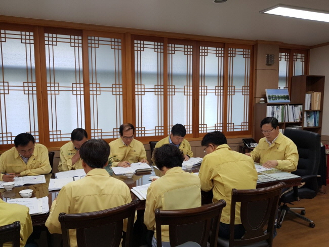경산시, 태풍 ‘솔릭’ 대비 긴급대책회의