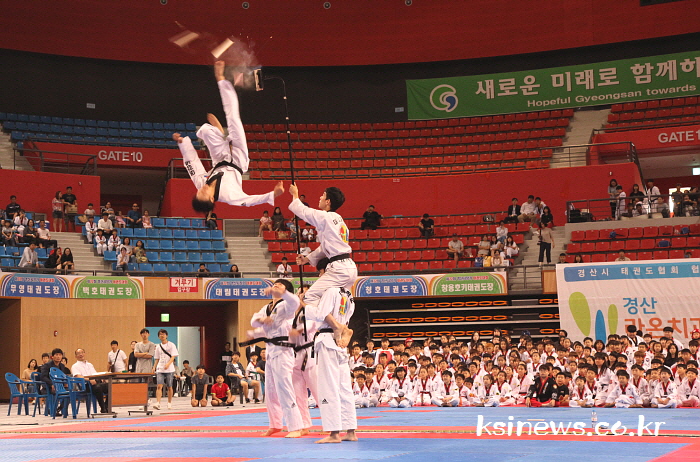 ‘태권 꿈나무의 산실’ 시장기 태권도대회 열려