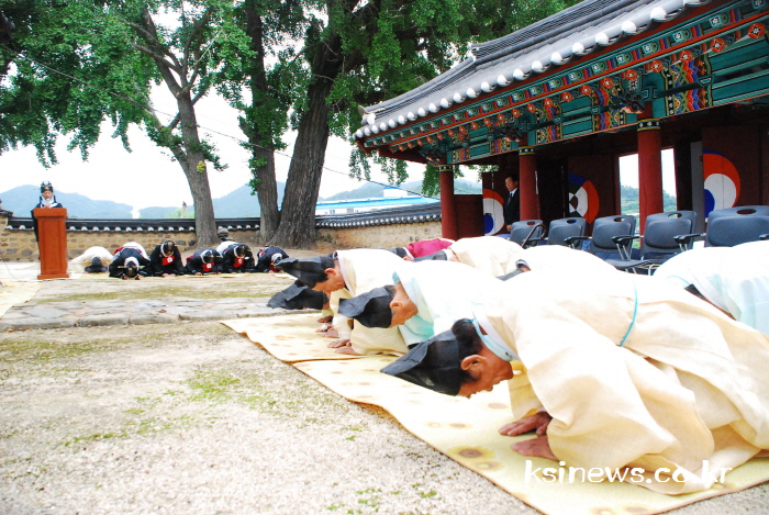 자인향교, 추기 석전대제(釋奠大祭) 봉행