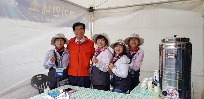 성공체전의 숨은 주역 ‘737명의 자원봉사자’