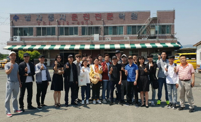 경산 외국인 유학생 16명 오토바이 면허 취득