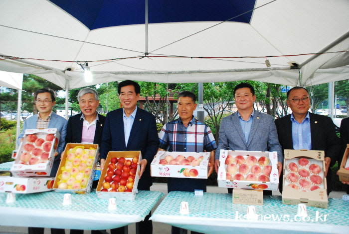 꿀맛^^ 경산복숭아 드시러 오세요!