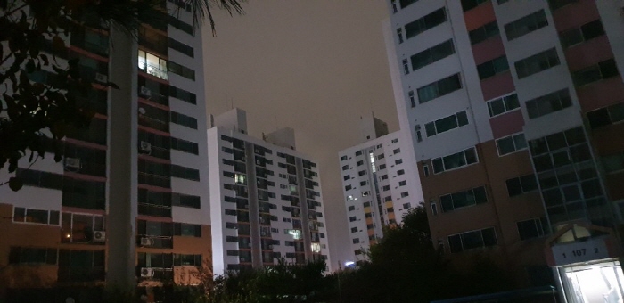 삼북동 620세대 아파트 단지에 ‘정전사고’