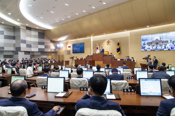 도의회, 오늘부터 제312회 2차 정례회 개회