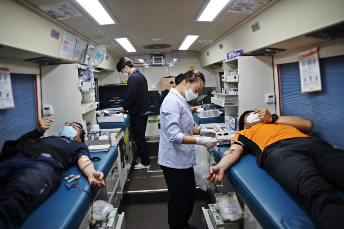 경산소방서, ‘생명사랑 헌혈운동’ 동참