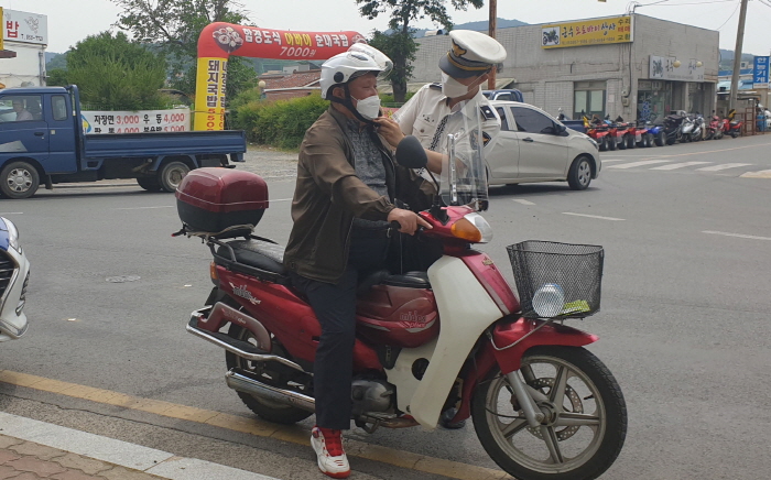 고령자 오토바이 사망사고 예방활동 