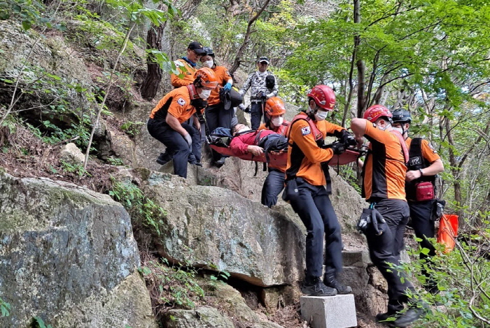 경산소방서, 가을철 산악사고 주의 당부