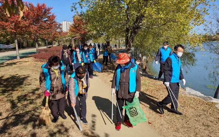 경산시재향군인회, 환경정화 봉사활동
