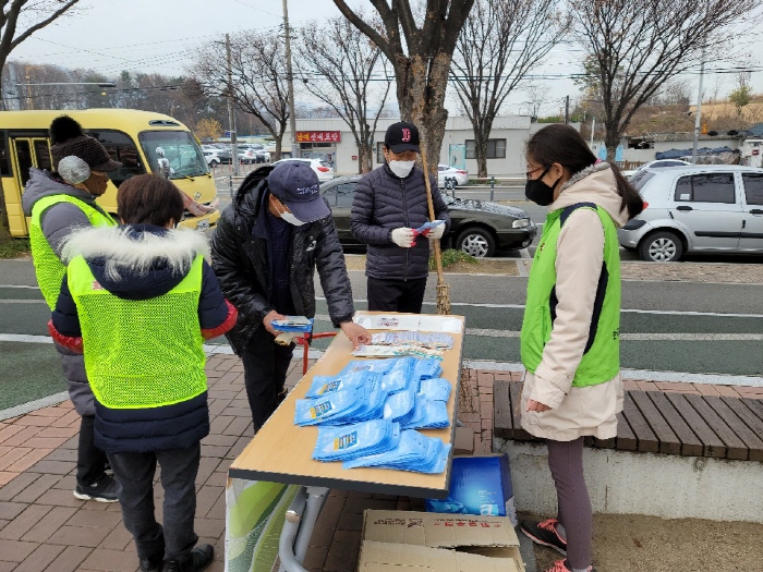 경산교통장애인협회 ‘마스크 무료 나눔’