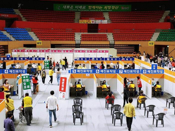 경산, 75세 이상 ‘5,391명’ 접종 