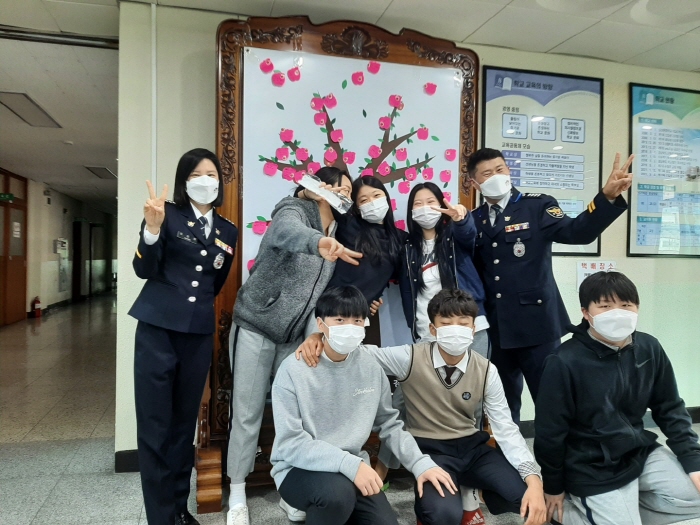 경산경찰서, ‘사과한데이(day) 캠페인’ 실시