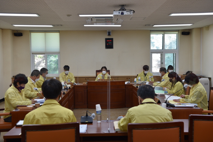 시의회 예결위, 제1회 추경예산안 심사