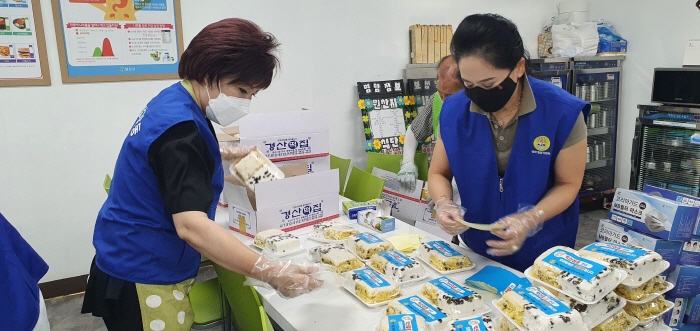 바르게살기 여성회, 소외 어르신 후원 