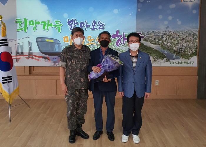 하양읍, 6.25 참전유공자에 훈장 전수
