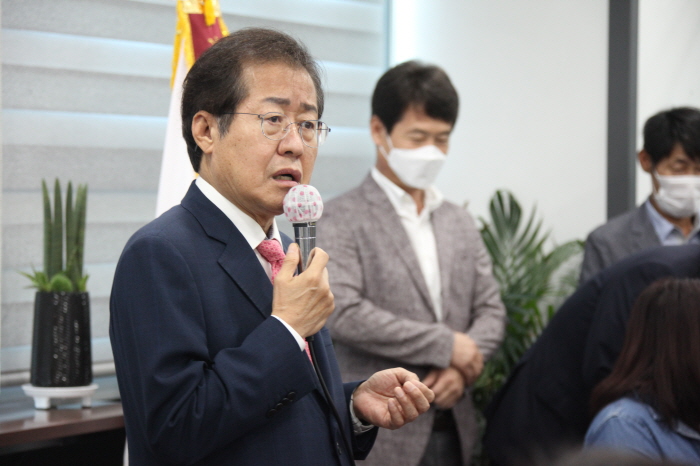 “민심이 홍준표 판으로 바뀌고 있다”
