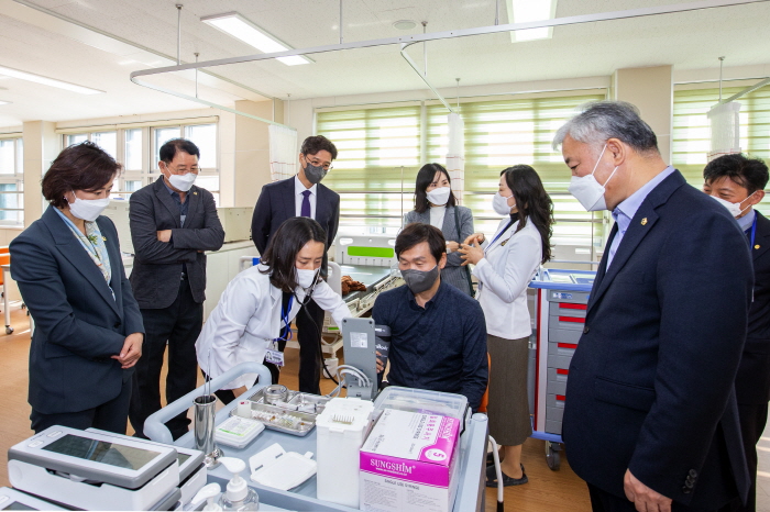 도의회 교육위, 도내 특성화고 현지 확인