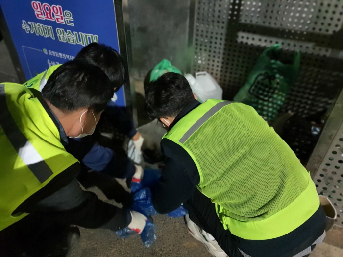 市, 생활쓰레기 불법투기 지도·단속 