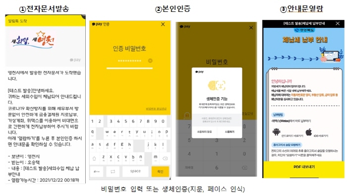 경북도, 각종 종이고지서 없앤다!