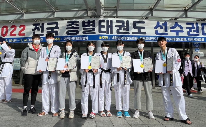 경북체고 태권도부, 부활의 신호탄