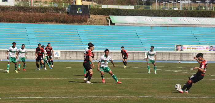 인도네시아 축구대표팀, 경산에서 친선전 