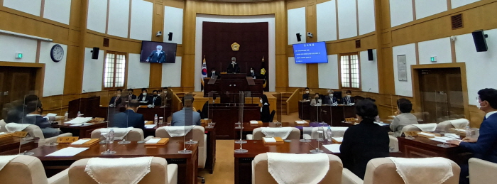 경산시의회, 제236회 임시회 개회