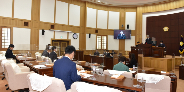 제8대 시의회, 공식 의사일정 마무리