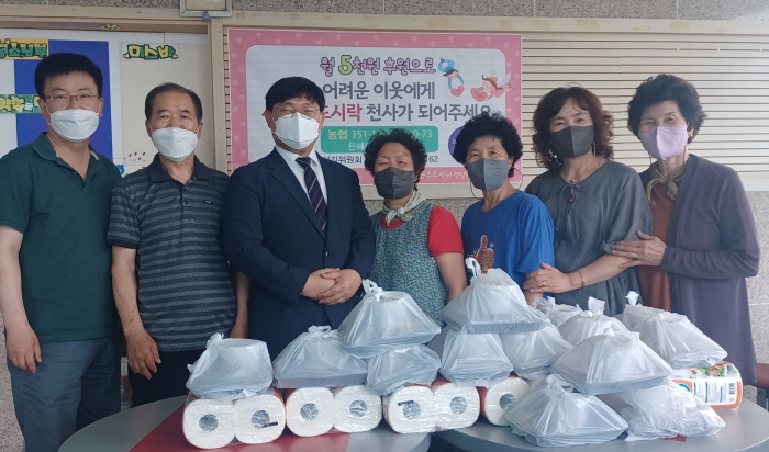 은혜급식센터, ‘사랑의 도시락’ 배달 재개