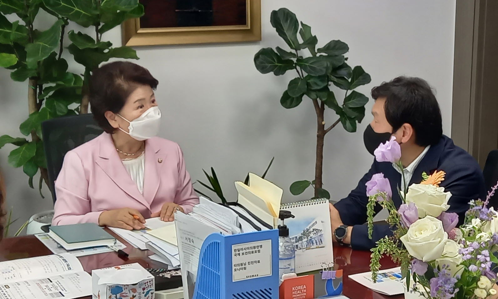 조현일 시장, 국비 확보 위해 국회 방문
