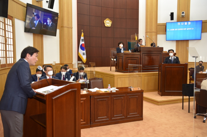 시의회, 제240회 정례회 일정 마무리
