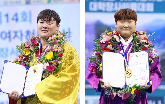 영남대 씨름부, 남·여 동반 우승 ‘쾌거’
