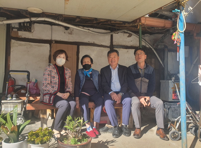 압량경영인협의회, 취약계층 물품 후원