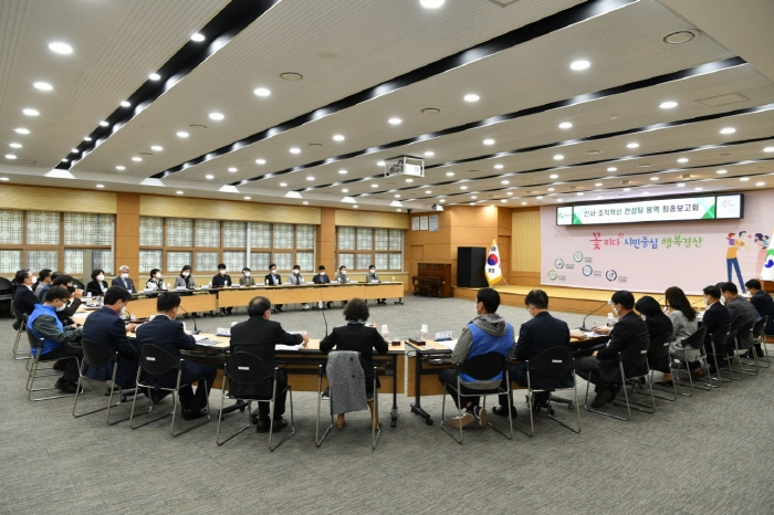‘맞춤형 인사·조직 혁신 컨설팅 용역’ 마무리