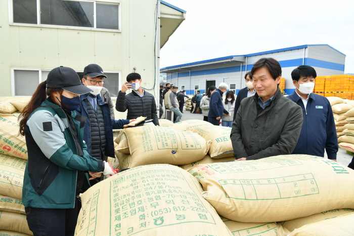 市, 공공비축미곡·시장격리곡 2,523톤 매입