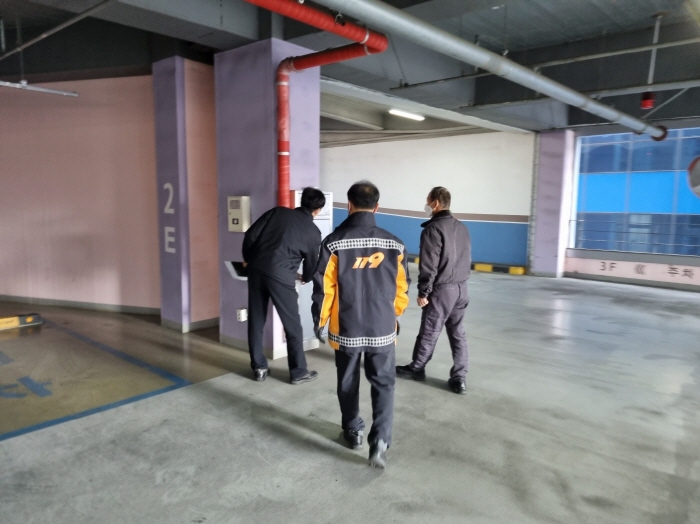 경산소방서, 필로티 건축물 화재예방 지도·점검