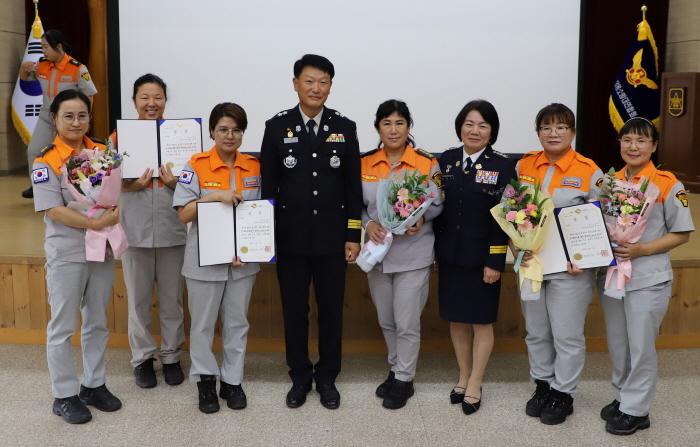 중산여성의소대, 의소대 강의경연 ‘3위’