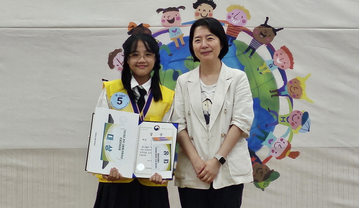 진량중 이서영 학생, ‘대상’ 수상!