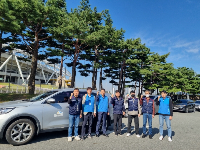 경산시-수성구, 체납차량 합동 단속 