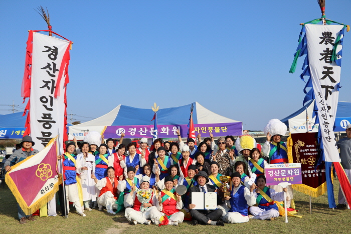 자인풍물단, 경북풍물대축제 ‘장원’ 