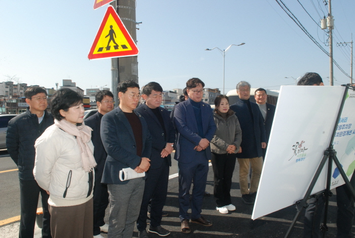 시의회, 주요사업장 확인·점검 실시 