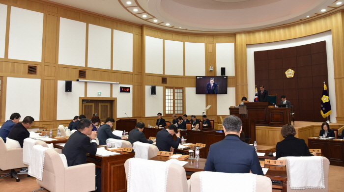 시의회, 제252회 임시회 일정 마무리 