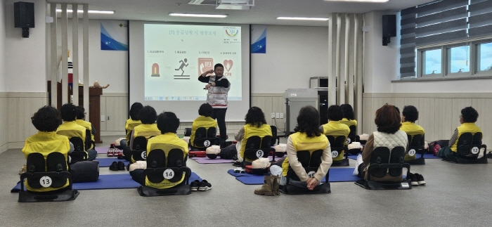 경산시 ‘심폐소생술 상설교육장’ 운영