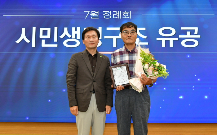 화재 현장에서 시민 생명 구한 이승주 씨