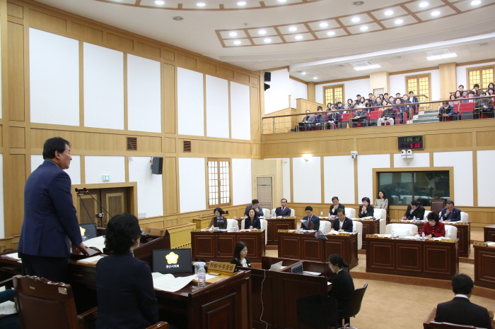 시의회, 26일부터 제261회 임시회 개회